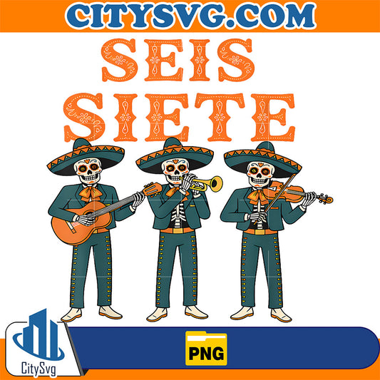 SEIS-Siete-67-Meme-Mexican-Funny-Dia-De-Los-Muertos-Png