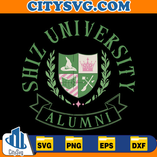 SHIZ UNIVERSITY Alumni Svg