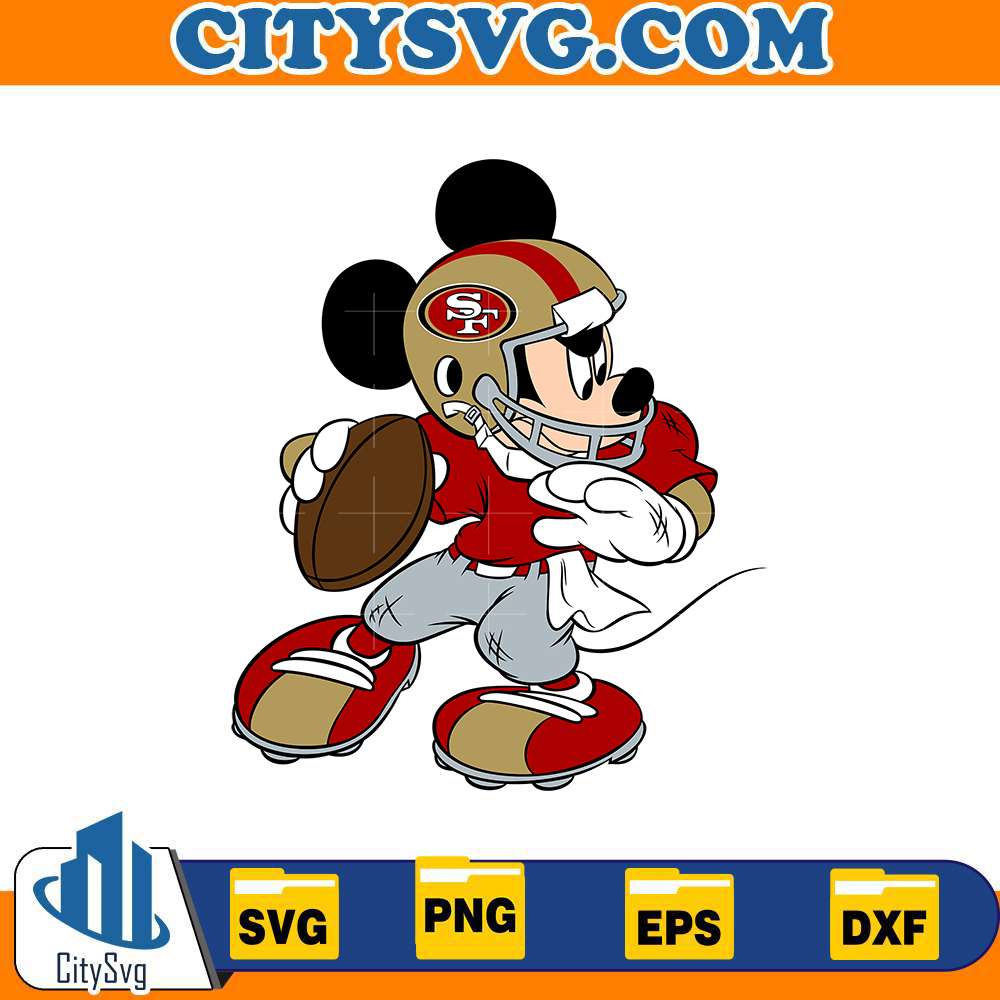 San-Francisco-49ers-Mickey-Svg