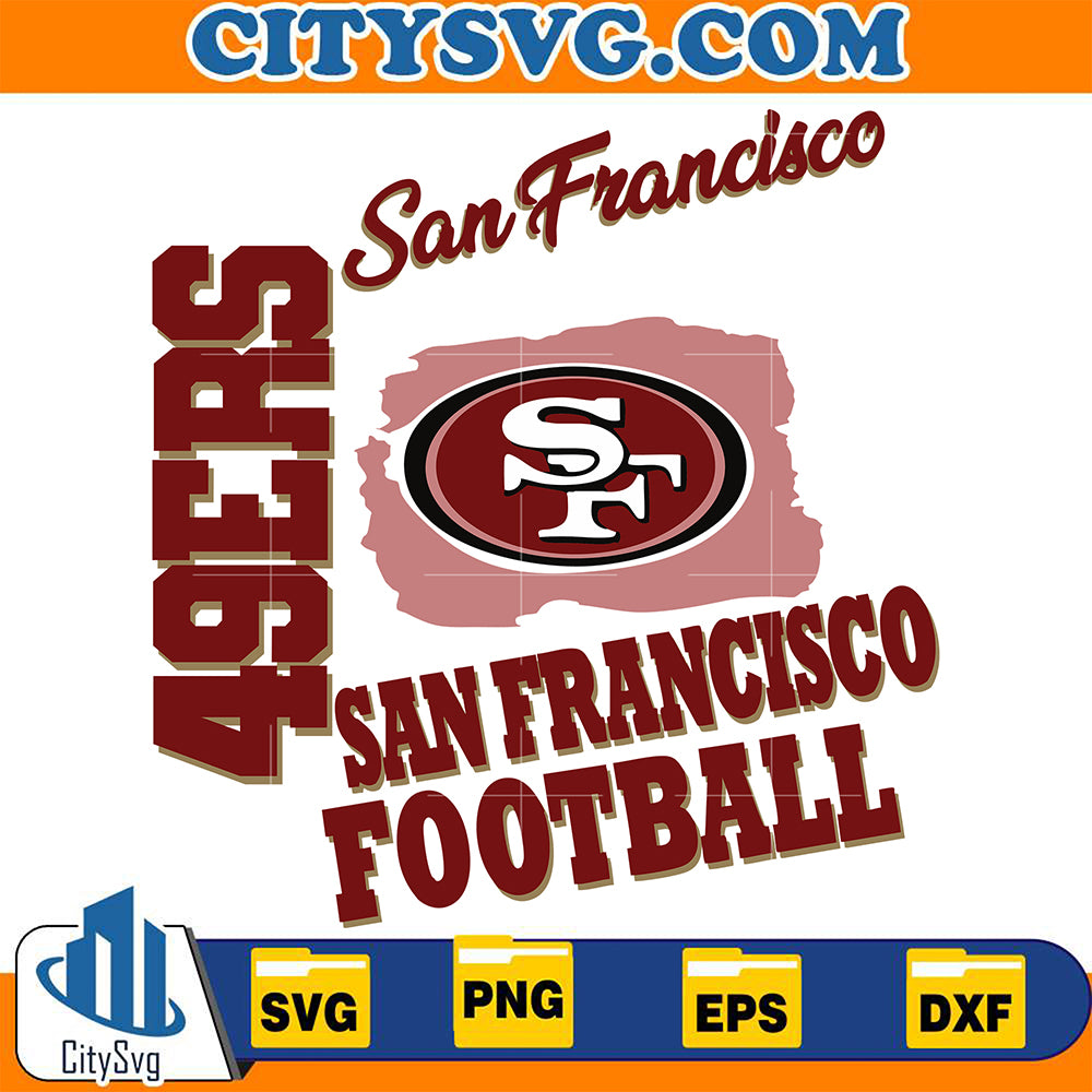 SanFrancisco49ersFootballLogoSvg