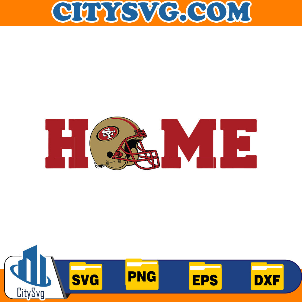 Home San Francisco 49ers Svg