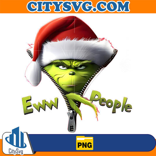 Santa-Grinch-Eww-People-Christmas-Png