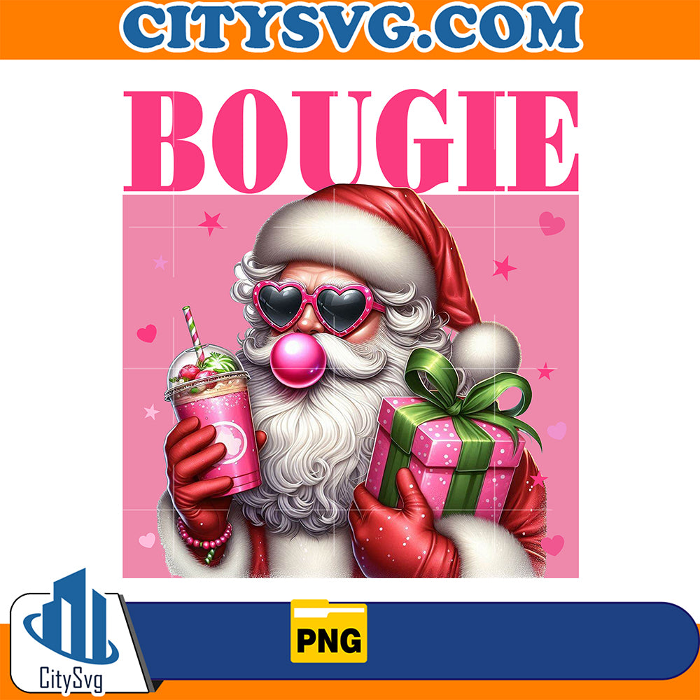 SantaClausBougieBlowingBubbleValentinePng