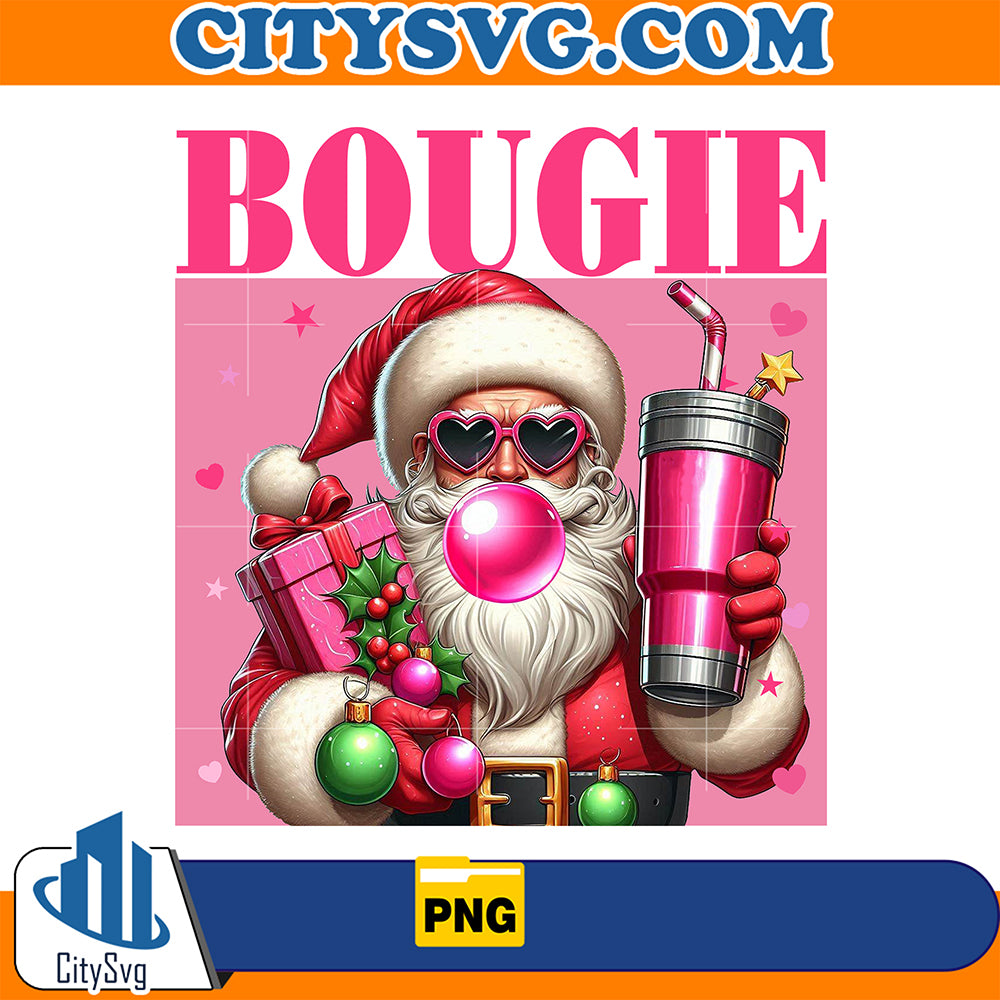 SantaClausBougieBlowingBubbleValentinePng_2