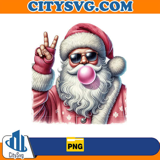 SantaClausChristmasBubbleBlowingValentinePng_3