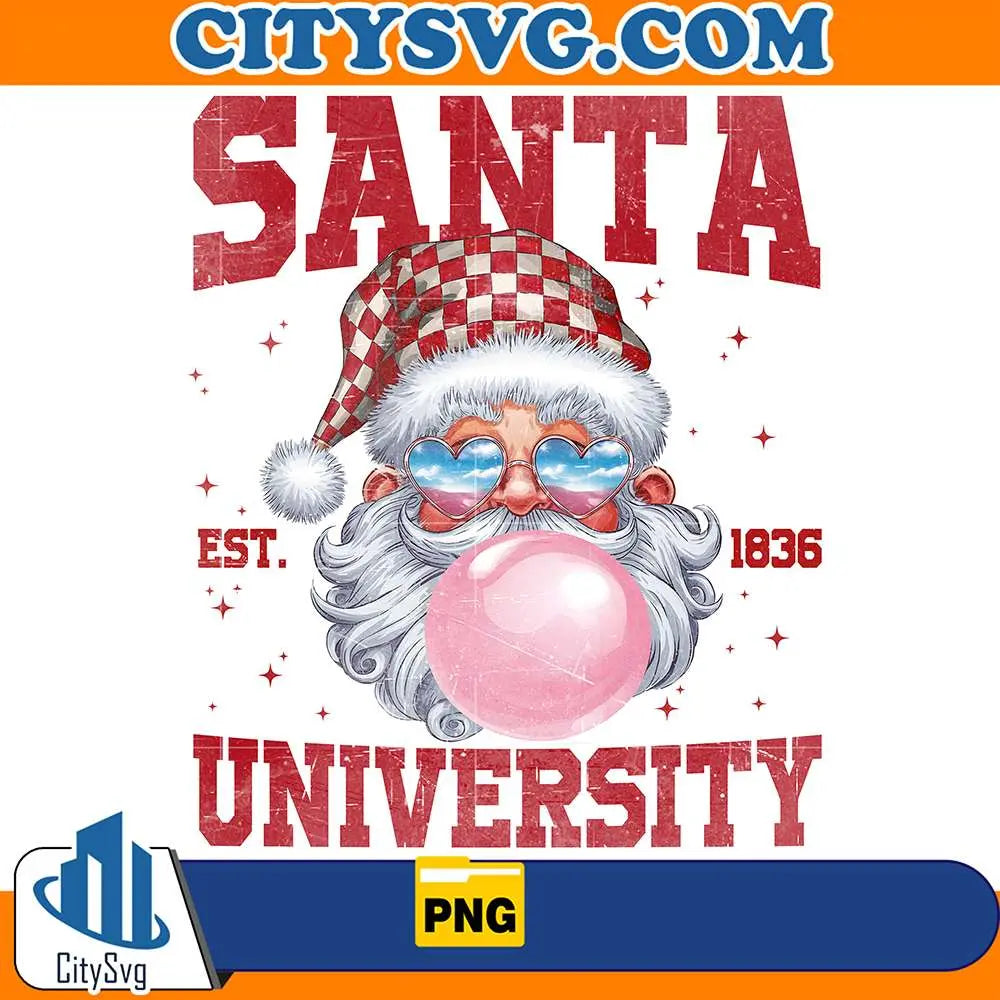 SantaEst1836UniversityChristmasPng