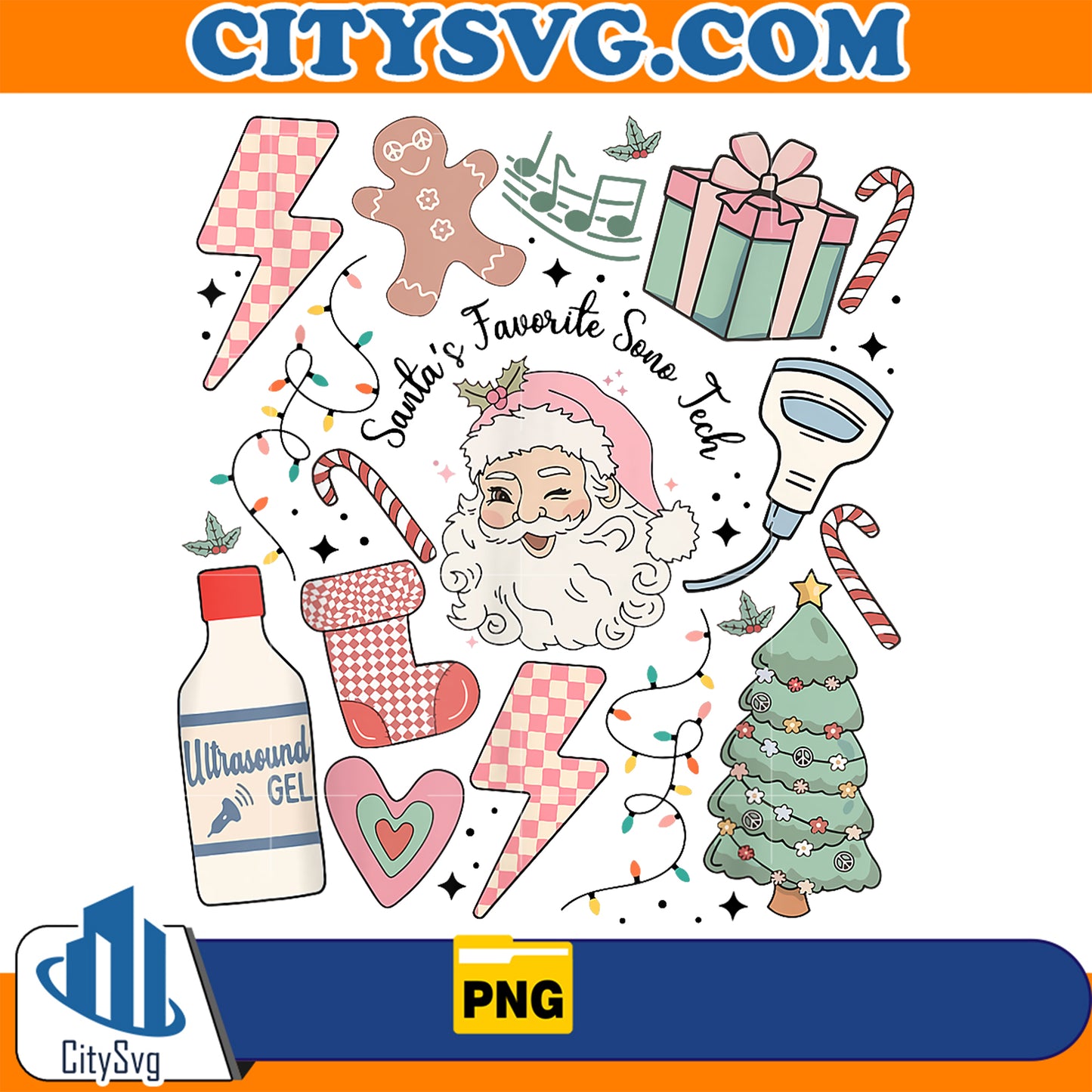 Santa_sFavoriteSonoTechUltrasoundTechnologistChristmasPng