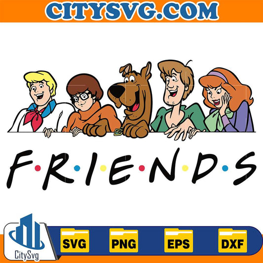 Scooby-Doo-Friends-Svg