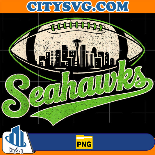 Seattle Seahawks Football Png CitySvg