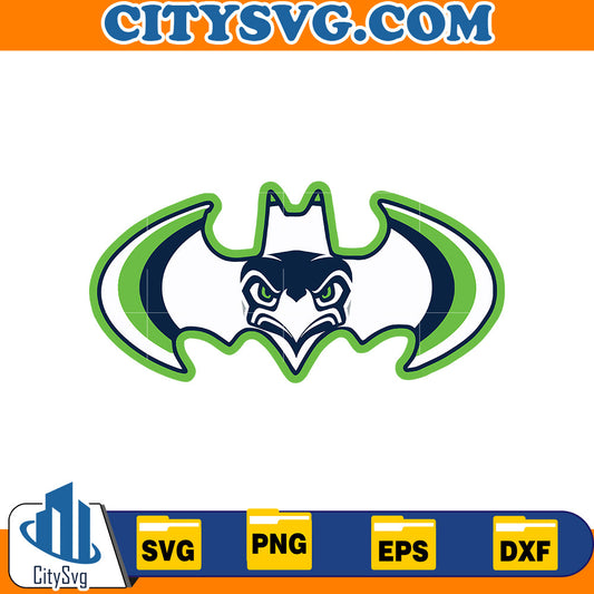 Bat Seattle Seahawks Svg