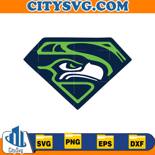 Super Seattle Seahawks Svg