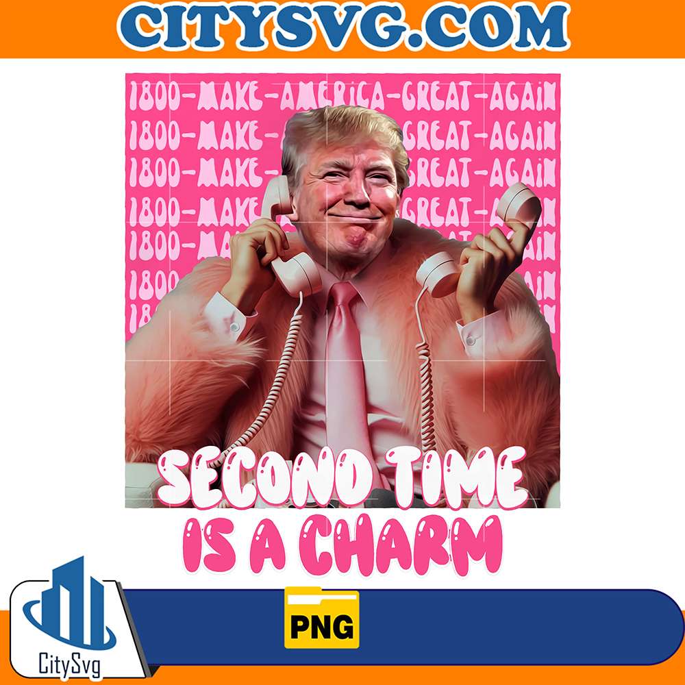 SecondTimeIsACharmTrumpPng