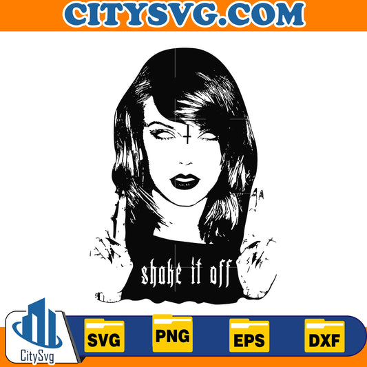 Shake it off Taylor Jesus Svg