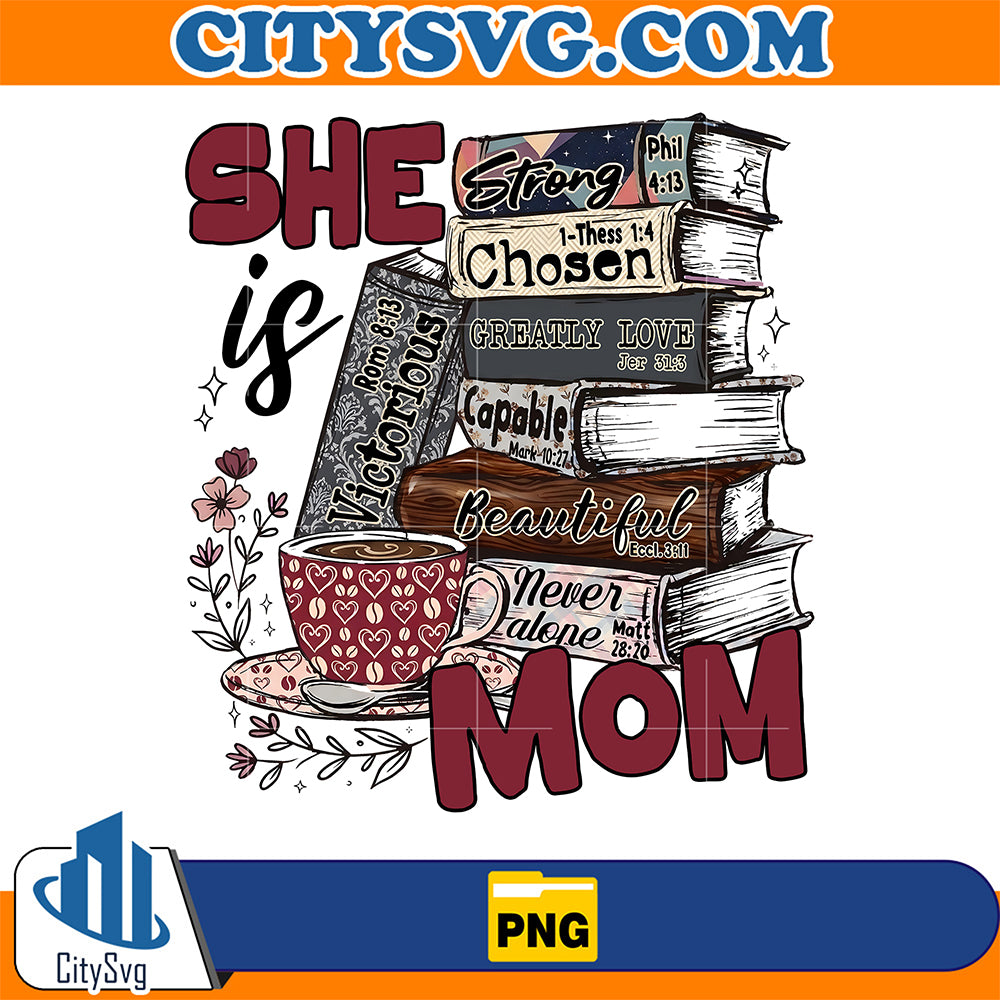 She-Is-Mom-Book-Png