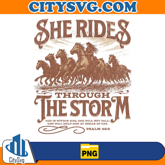 She-Rides-Through-The-Storm-Png