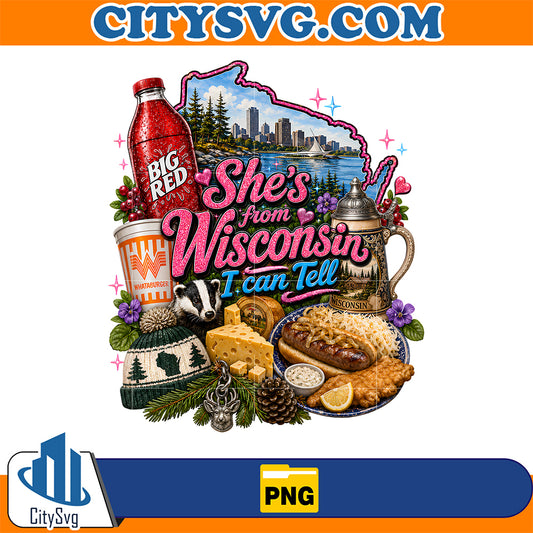 She-s-From-Wisconsin-I-Can-Tell-Retro-State-Pride-Png
