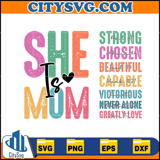 SheIsMomSvg