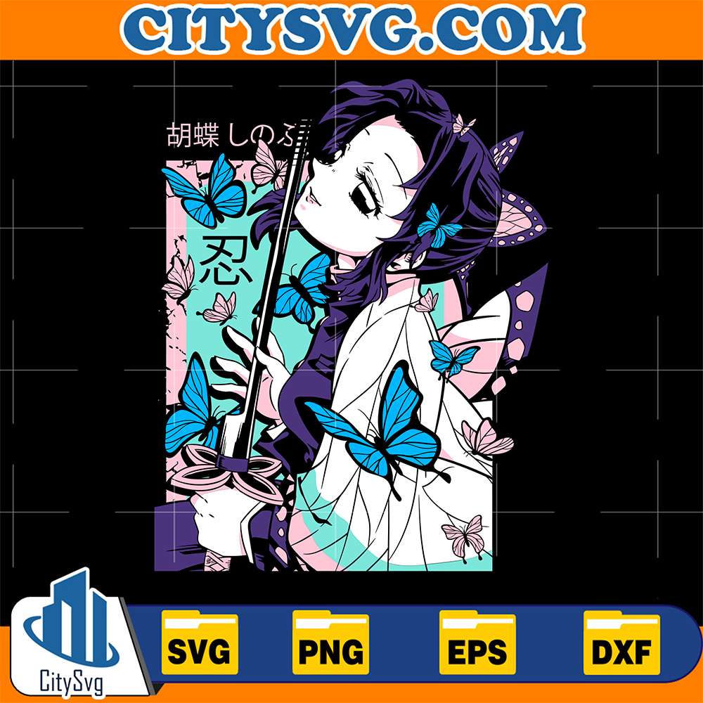 Shinobu-Kocho-Insect-Hashira-Demon-Slayer-Svg-1