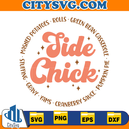 Side Chick Svg