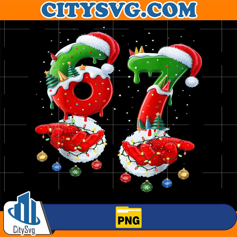 Six-Seven-67-Meme-67-Christmas-Santa-Hand-Png