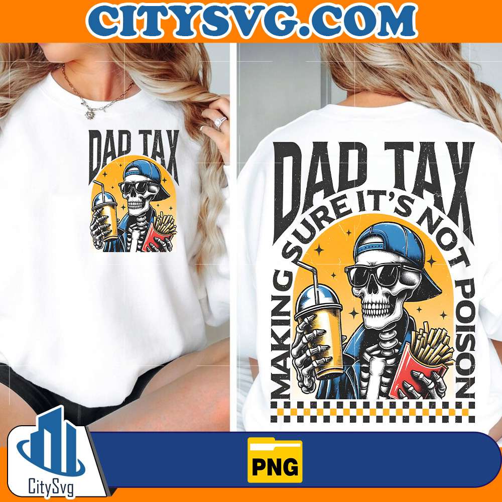 Skeleton-Dad-Tax-Making-Sure-It-s-Not-Poison-Png