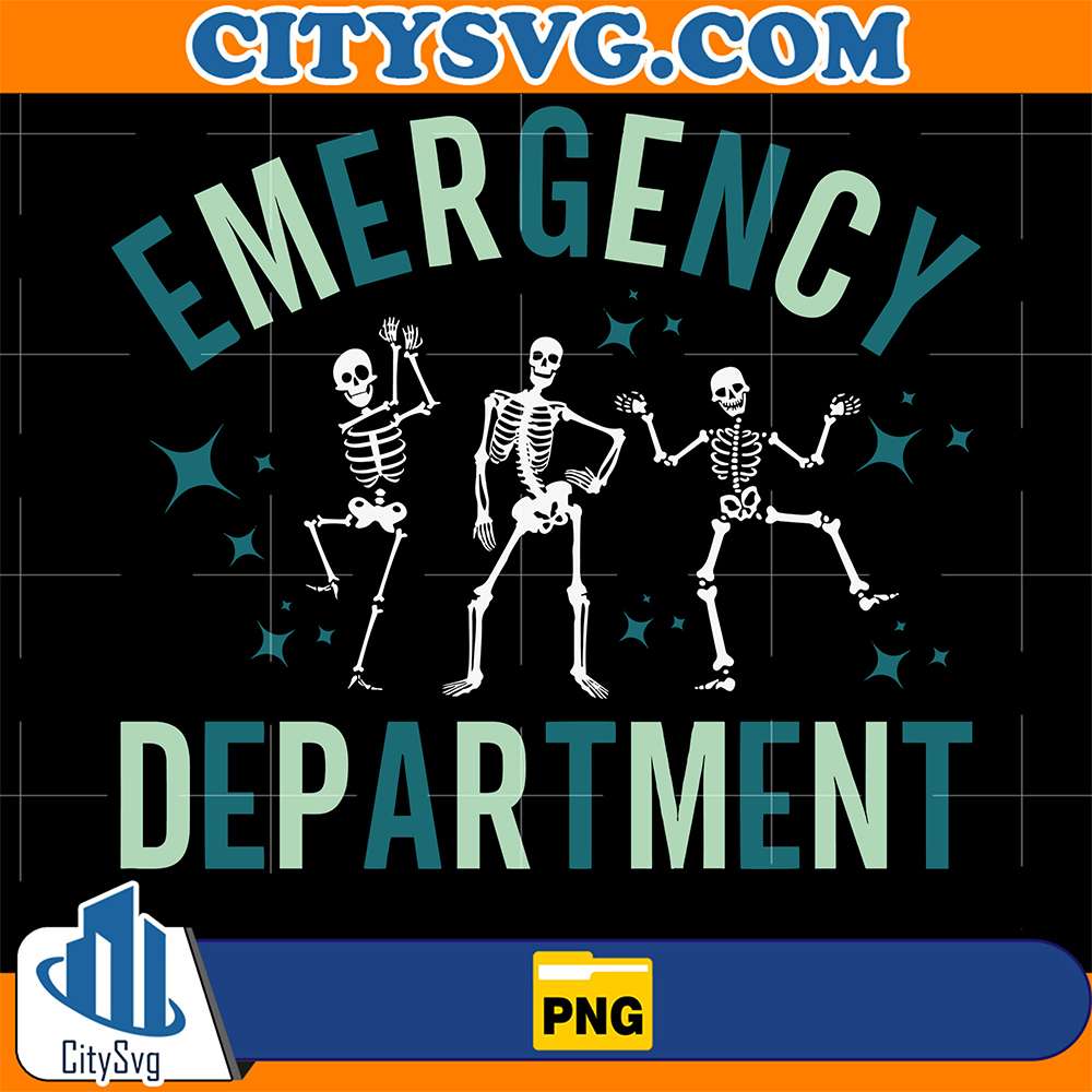 Skeleton-Emergency-Department-Halloween-Png
