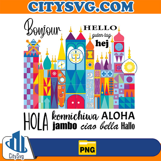 Small-World-Disneyland-Png