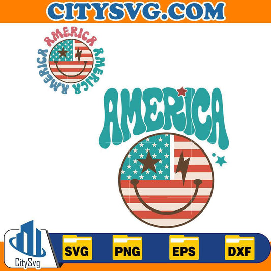 Smile-America-4th-Of-July-Svg