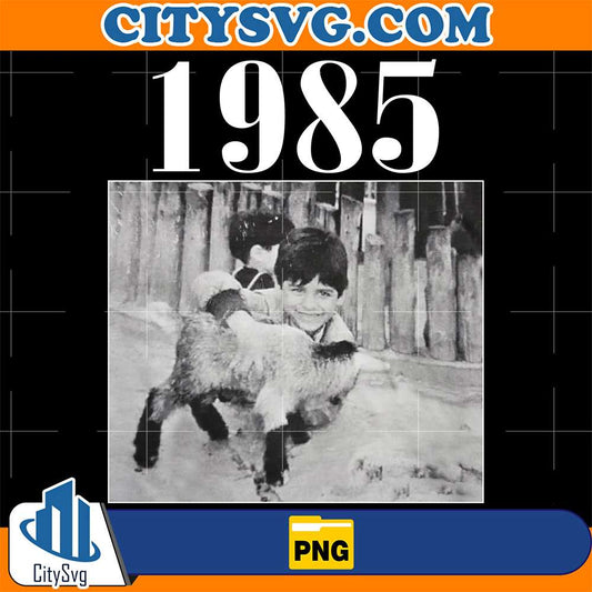 Smiling-Boy-And-Goat-1985-Rustic-Photo-Memory-Png