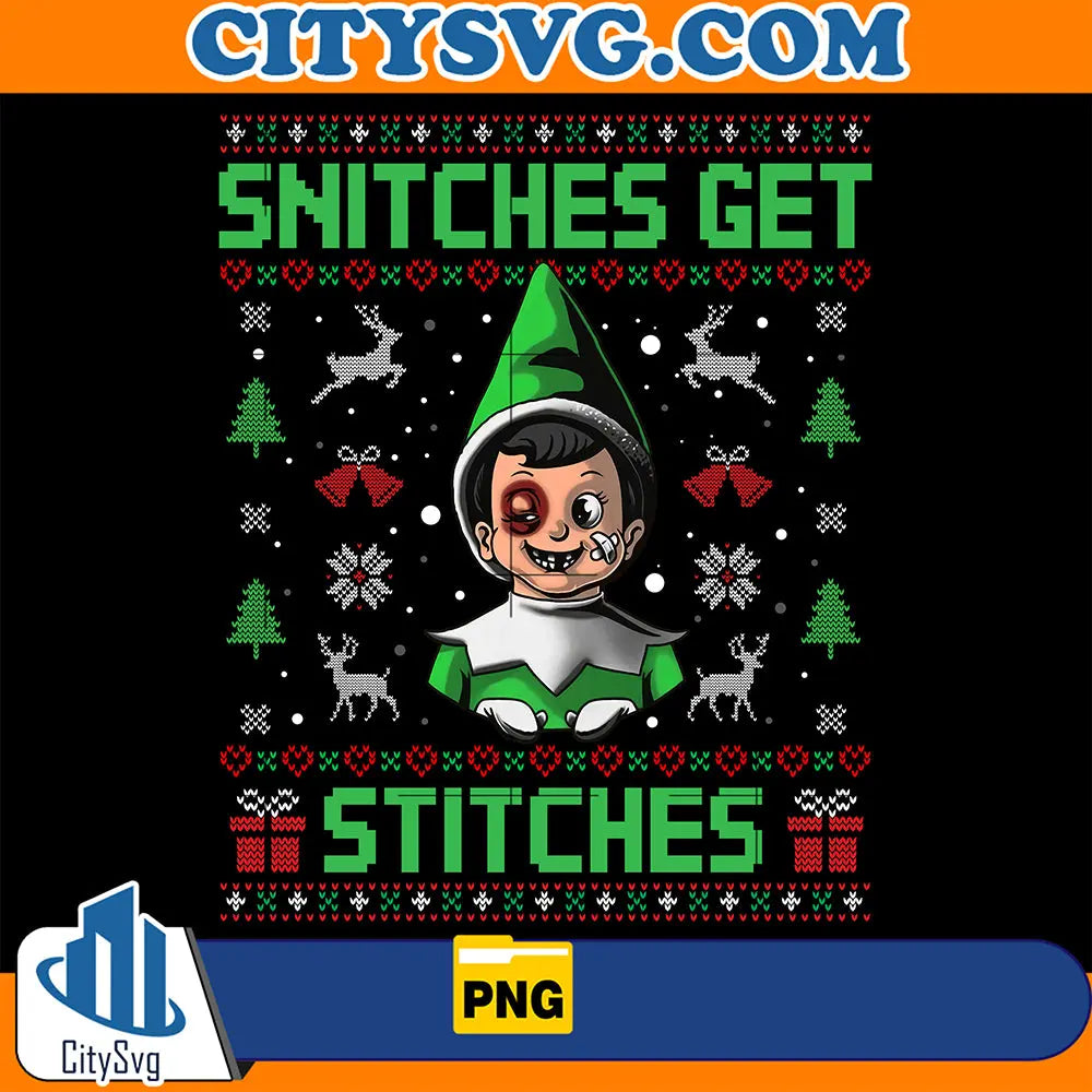 SnitchesGetStitchesUglyChristmasPng