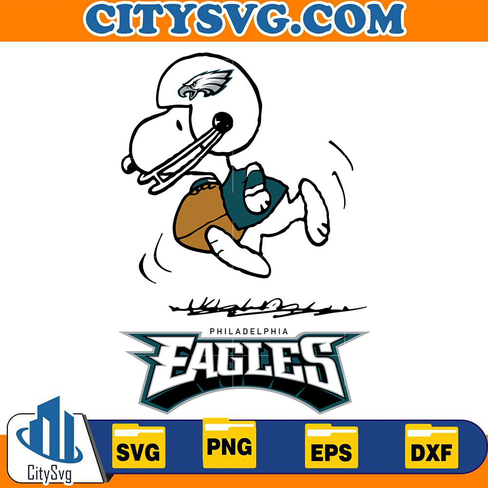 SnoopyPhiladelphiaEaglesSvg