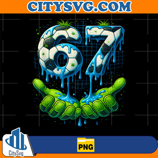 Soccer-67-Six-Seven-67-Funny-Gen-Alpha-Meme-Drip-Png