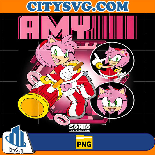 Sonic-The-Hedgehog-Amy-Png