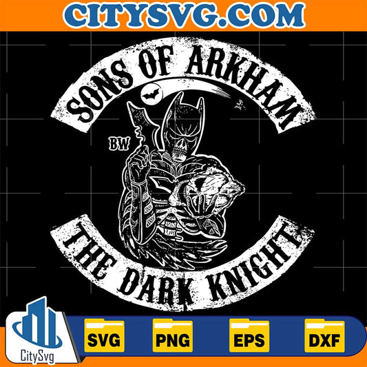 Sons-Of-Arkham-The-Dark-Knight-Svg