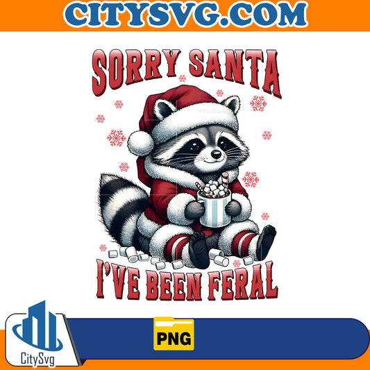 Sorry santa i've been feral Png CitySvg