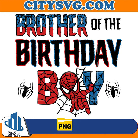 SpiderManBrotherOfTheBirthdayBoyPng