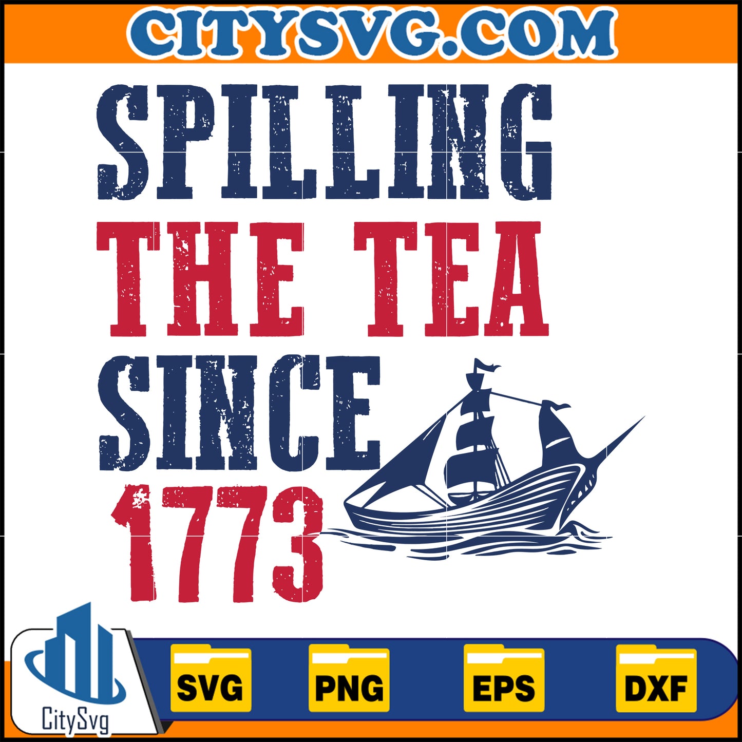 SpillingTheTeaSince1773Svg