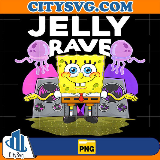 SpongeBob-Jelly-Jam-Jelly-Rave-Png