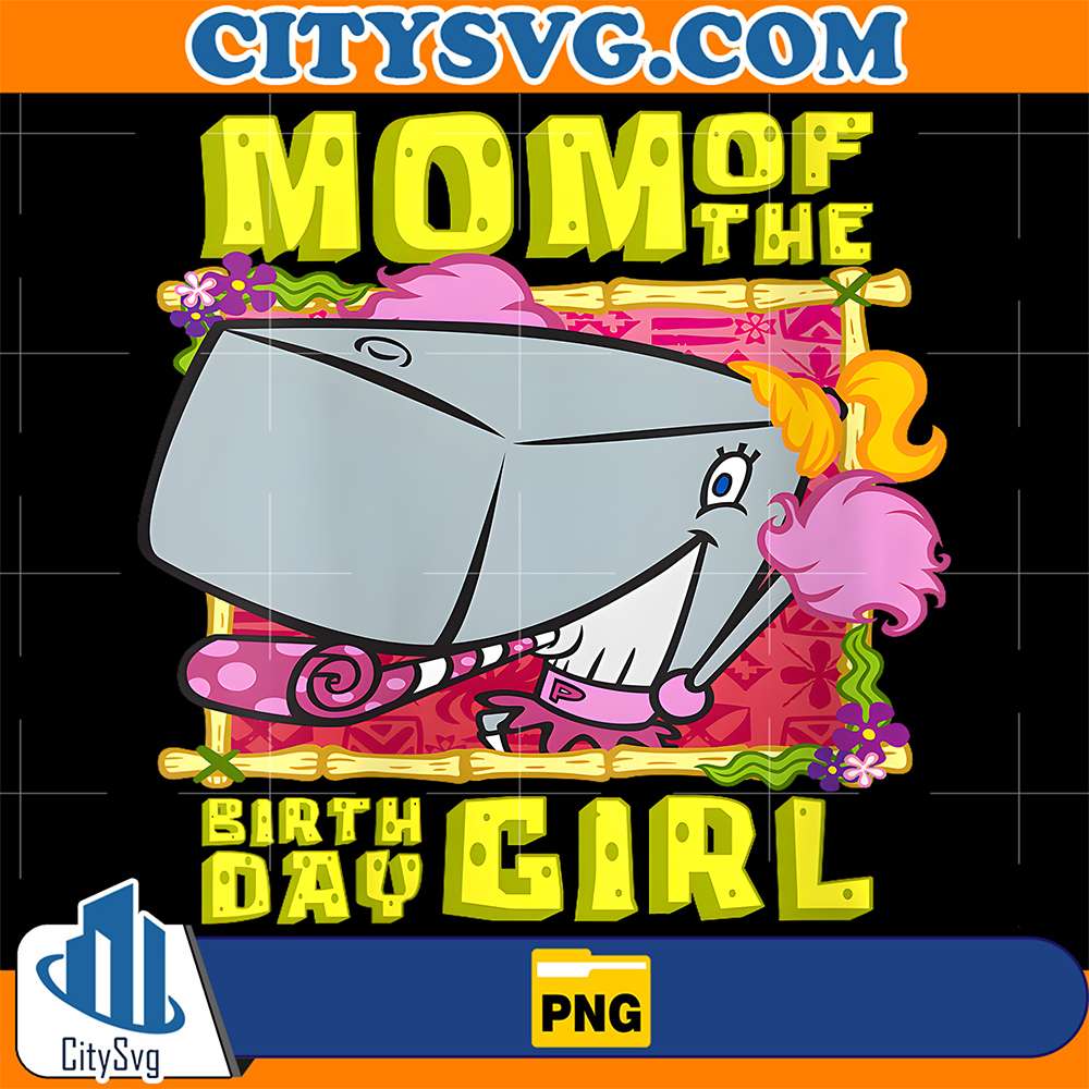 SpongeBob-Pearl-Krabs-Mom-Of-The-Birthday-Girl-Png