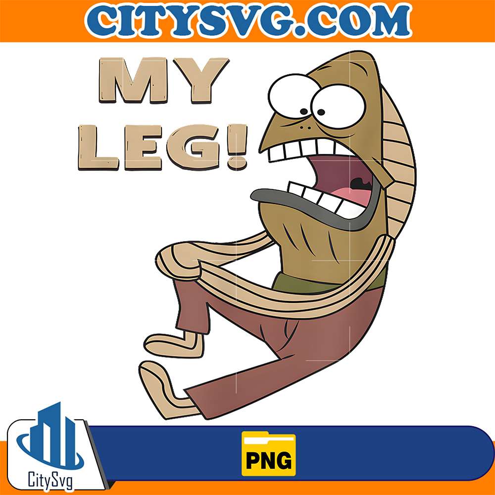 SpongeBob-SquarePants-Fred-The-Fish-My-Leg-Png