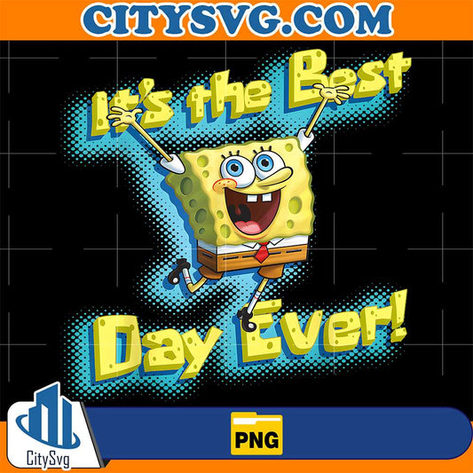 SpongeBob-SquarePants-It-s-The-Best-Day-Ever-Png