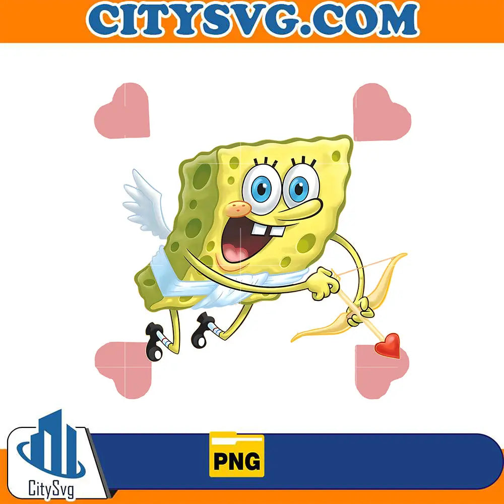 SpongeBobTheCupidValentinePng