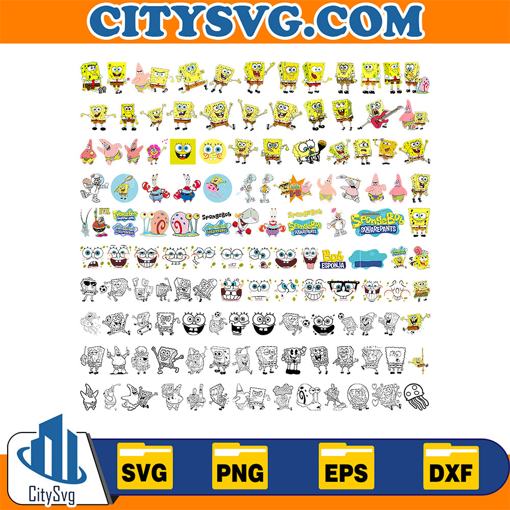 Spongebob-Bundle-Svg