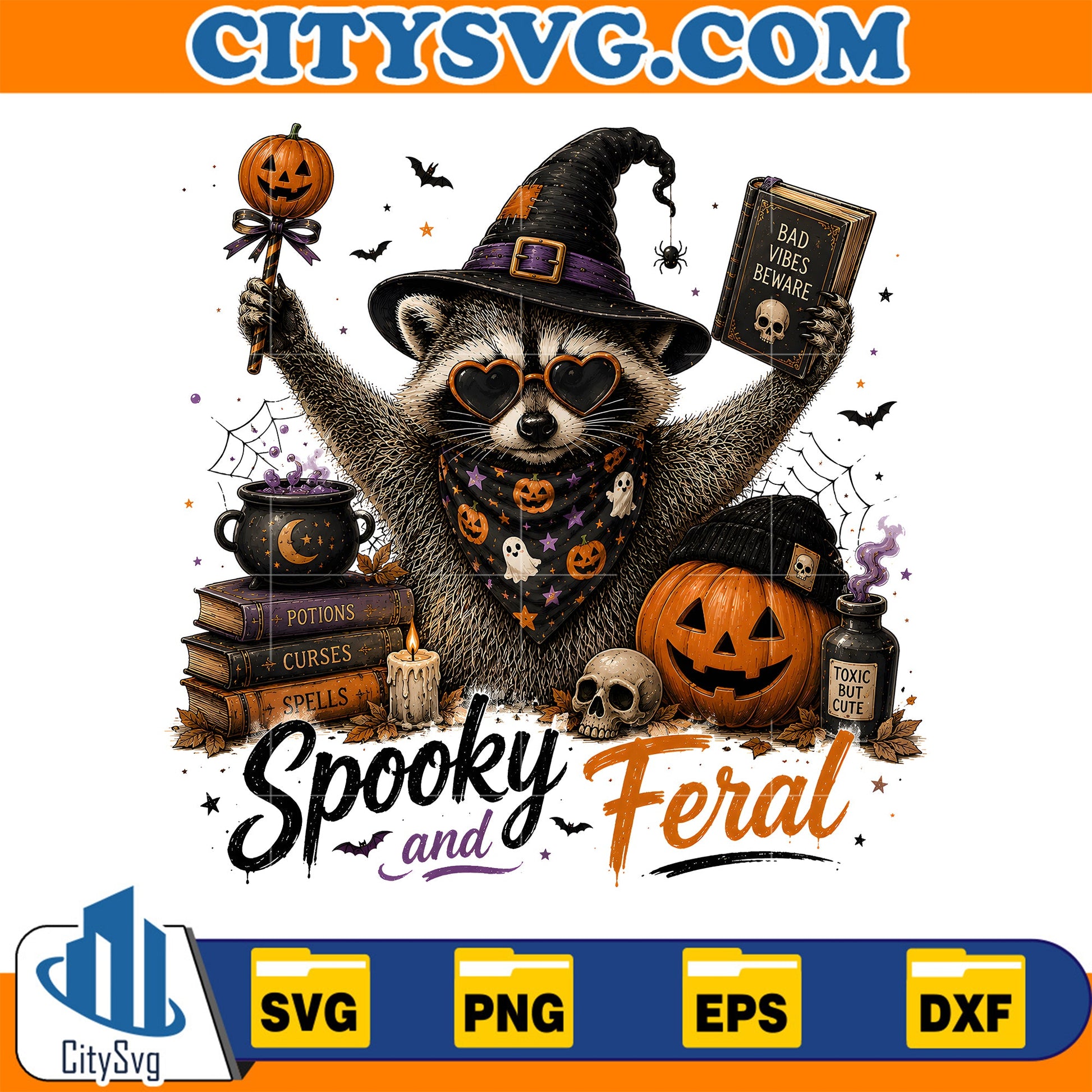 Spooky-And-Feral-Halloween-Svg
