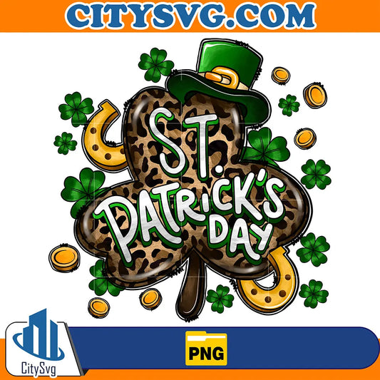 StPatricksDayCloverSublimationPng