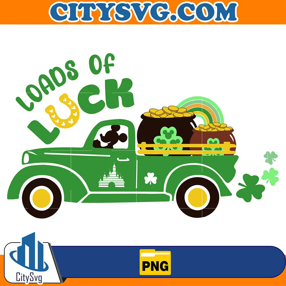 StPatricksDayLoadsOfLuckPng