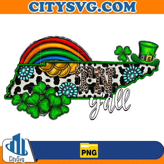 StPatricksDayTennesseeSublimationPng