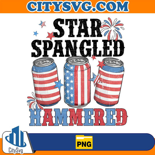 Star-Spangled-Hammered-4th-Of-July-Png