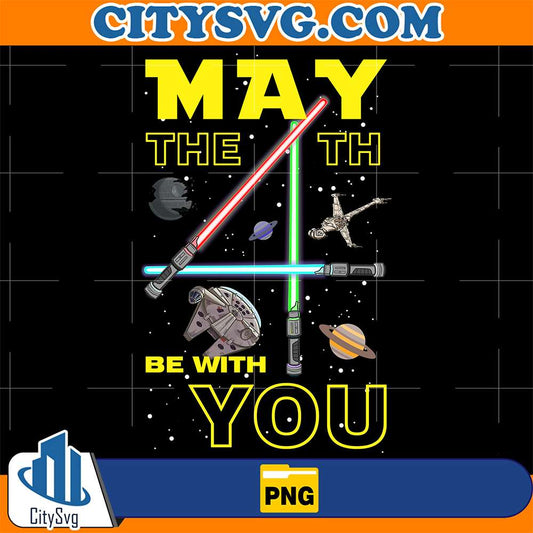 Star Wars May The 4Th Be With You Png CitySvg