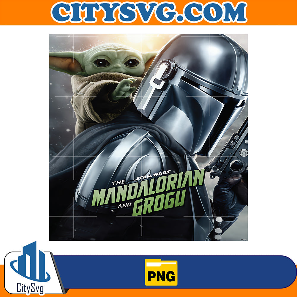 Star Wars The Mandalorian and Grogu Official Movie Png CitySvg